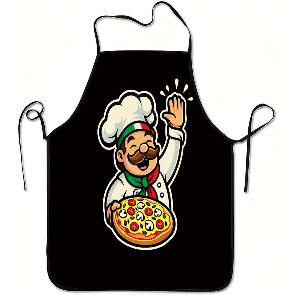 Home Cooking In Italian - 1 Buah Celemek Bertema Klasik Sederhana,