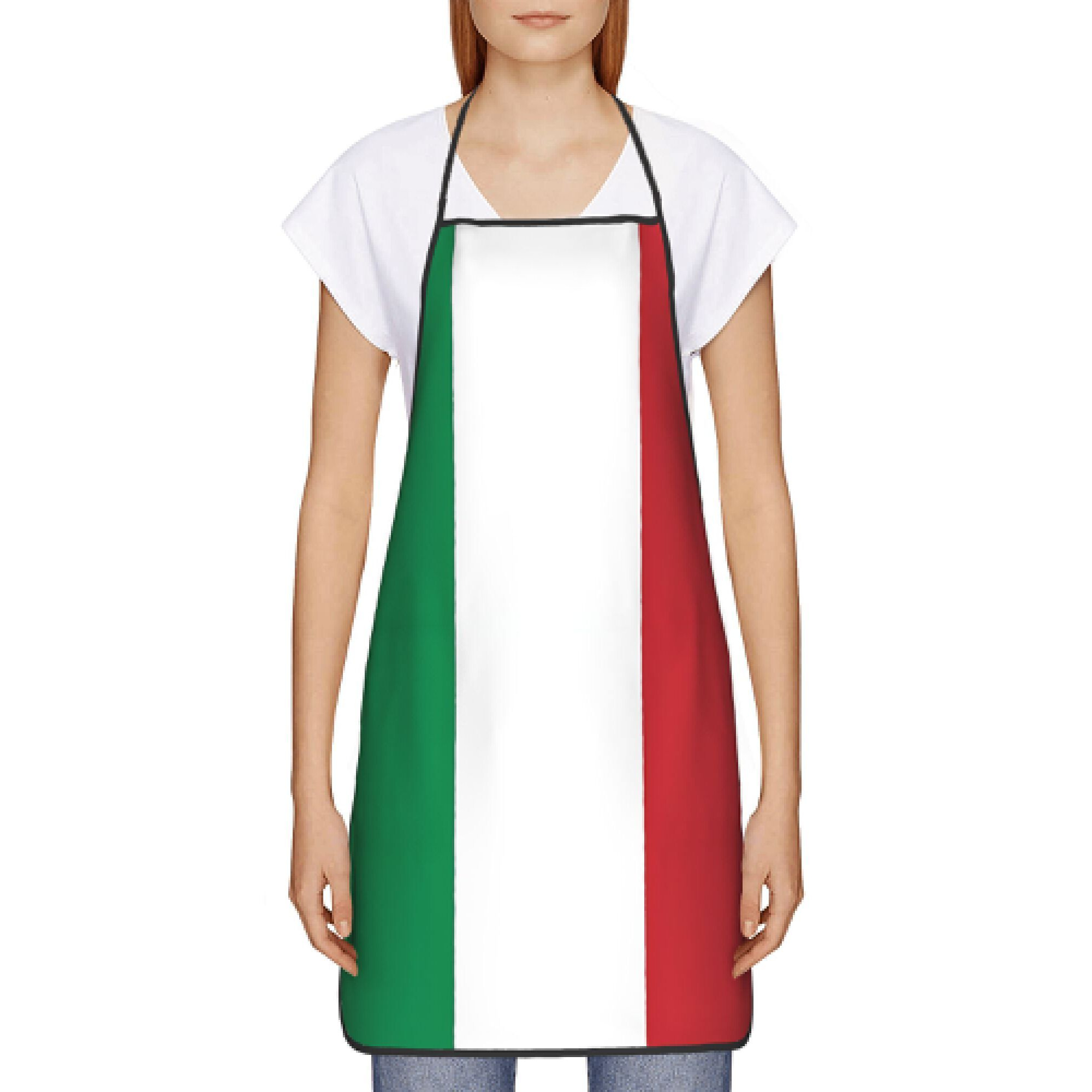 Home Cooking In Italian - 1 Buah Celemek Tanpa Lengan Motif