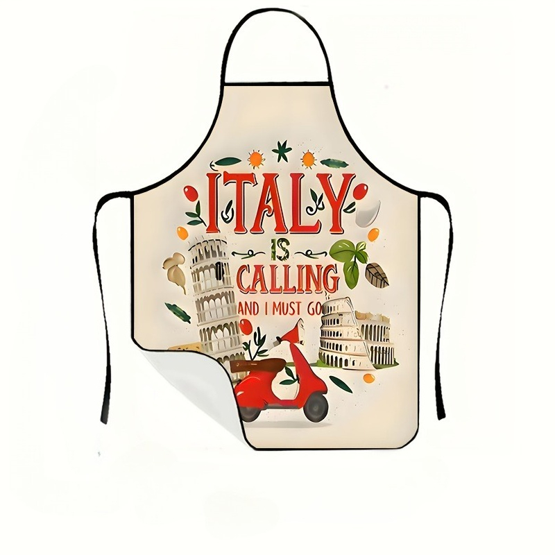 Home Cooking In Italian - 1 Buah Apron Bertema Italia, Italia