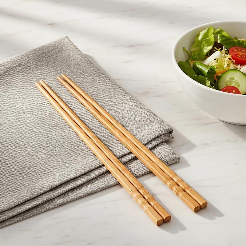 1 Pasang Sumpit Bambu Alami Ba - Home Cooking Asian ulasan dan harga