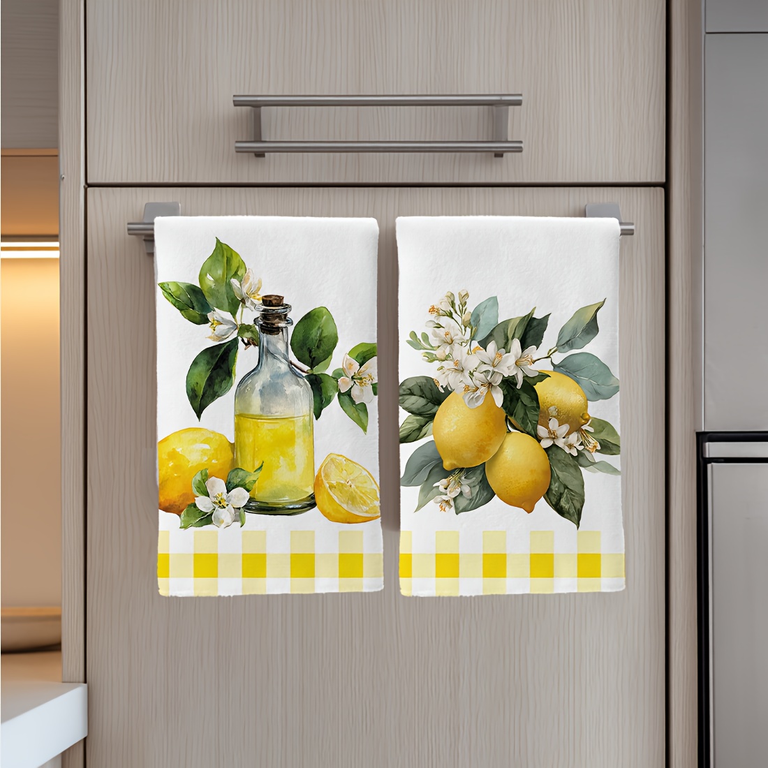 2 buah, handuk dapur motif bun - Home Cooking Services ulasan dan harga