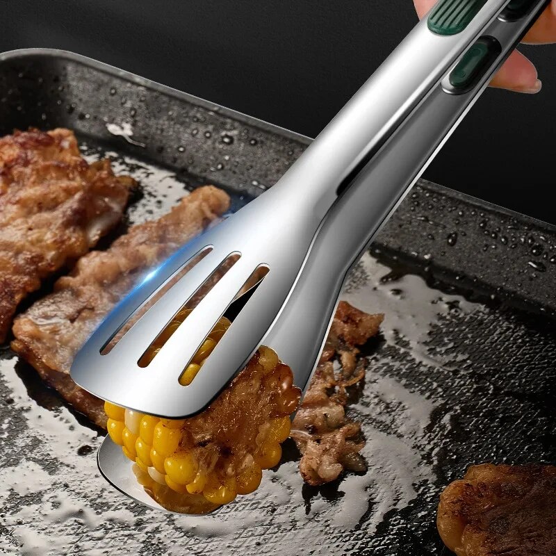 1 buah penjepit makanan baja t - Home Cooking Kitchen ulasan dan harga