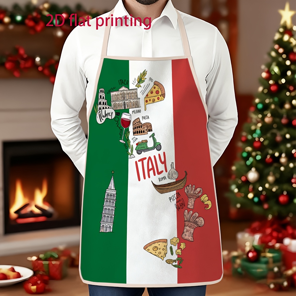 Celemek Datar 2D Unisex Bermot - Home Cooking In Italian ulasan dan harga