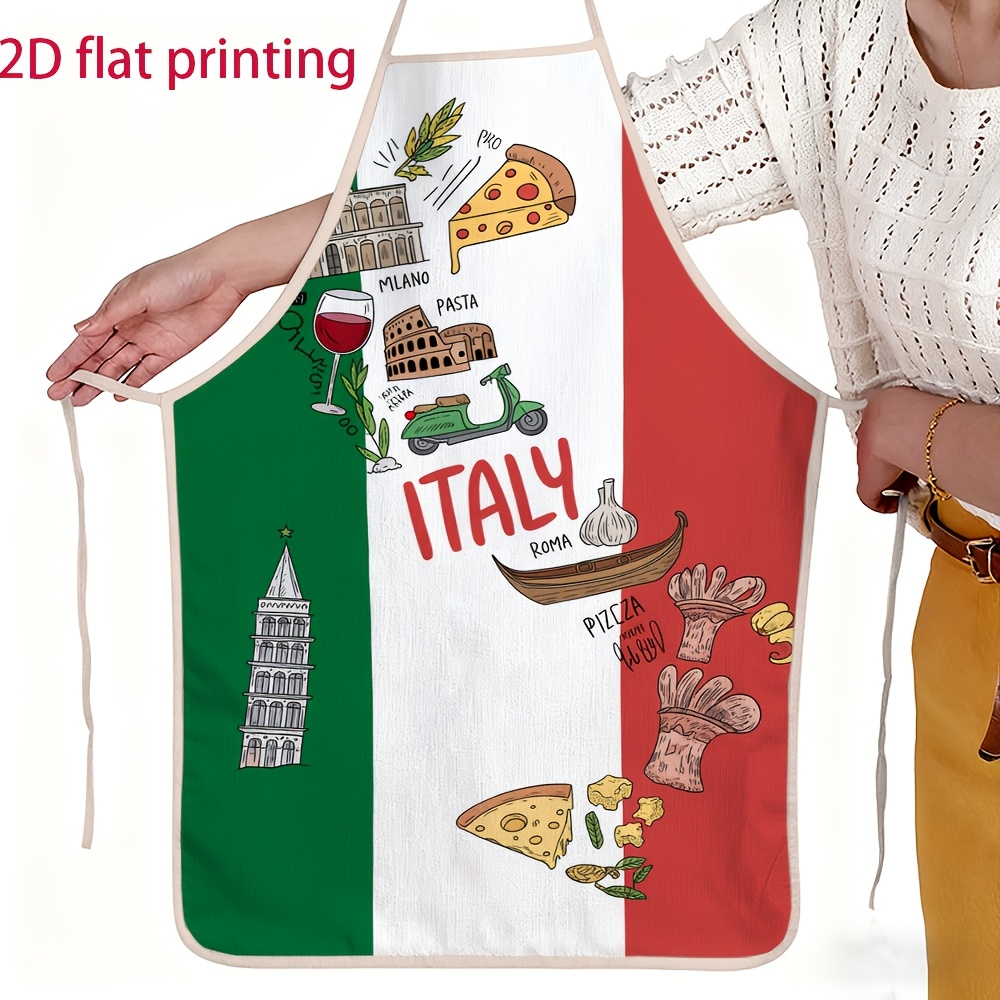 Celemek Datar 2D Unisex Bermot - Home Cooking In Italian ulasan dan harga