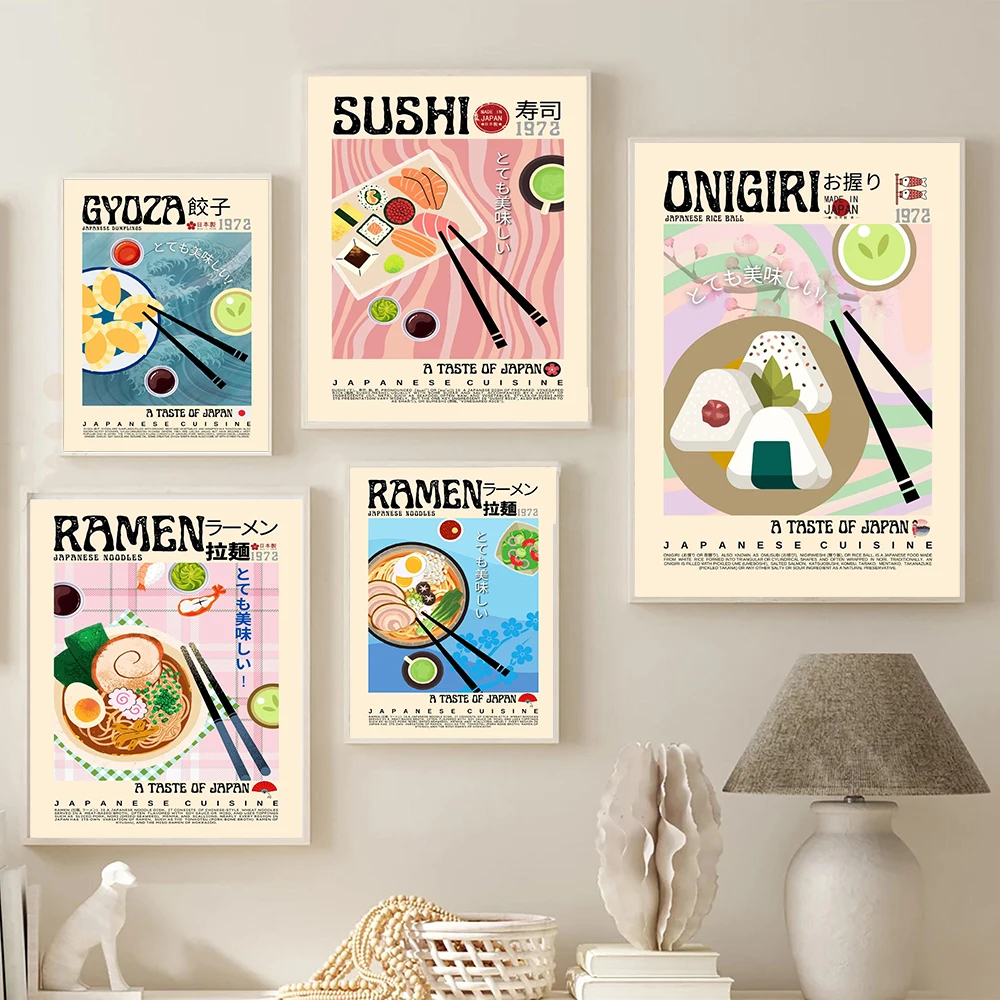 Poster Kanvas Cetak Seni Dapur - Home Cooking Asian ulasan dan harga