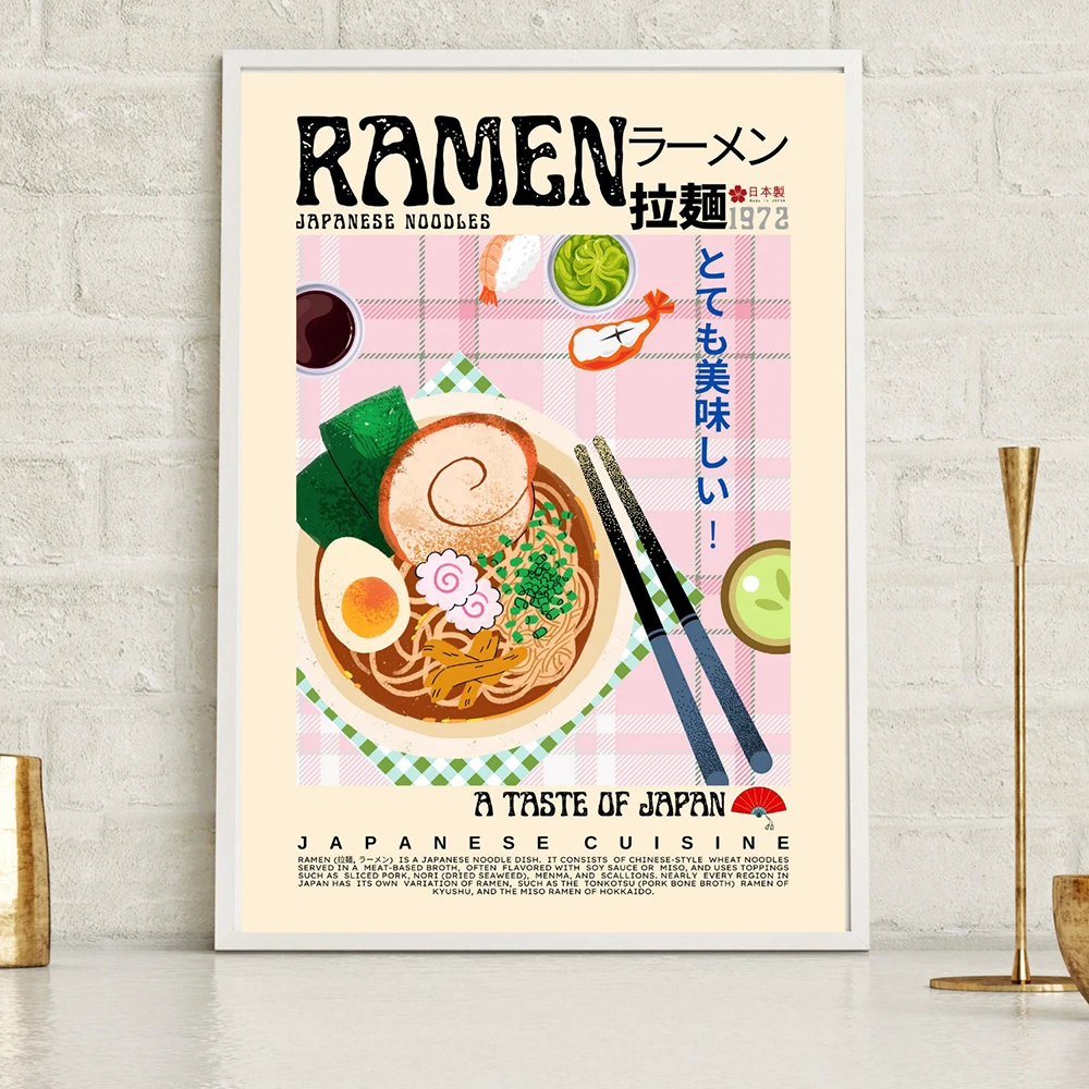Poster Kanvas Cetak Seni Dapur - Home Cooking Asian ulasan dan harga