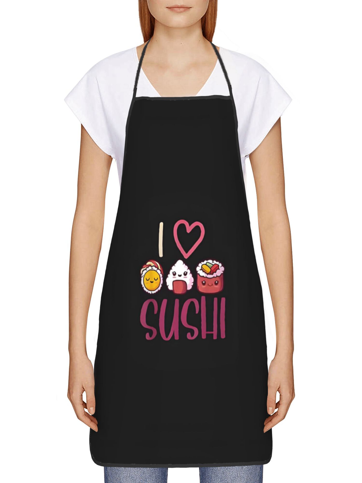 Apron Desain Makanan Jalanan A - Home Cooking Asian ulasan dan harga
