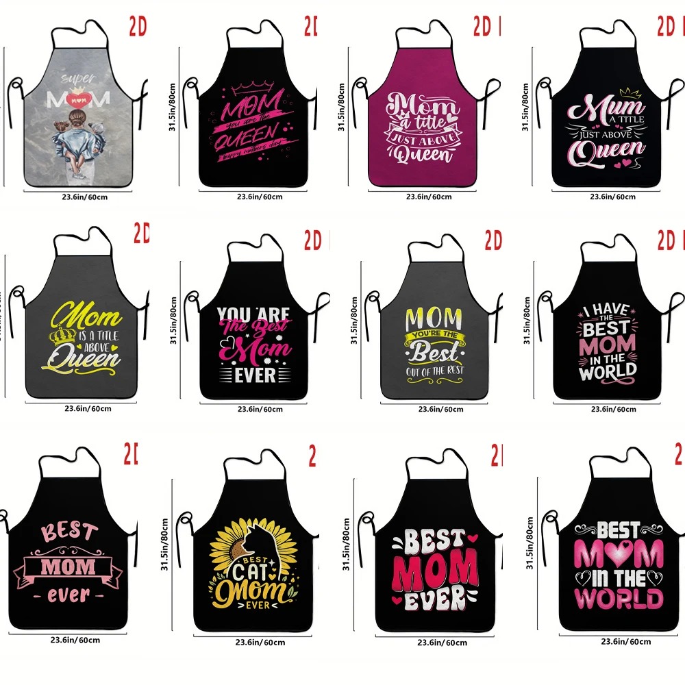 Apron Hadiah Hari Ibu, Cetakan - Home Cooking Queen ulasan dan harga
